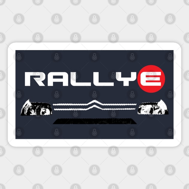 Rallye - Citroen WRC Magnet by amigaboy